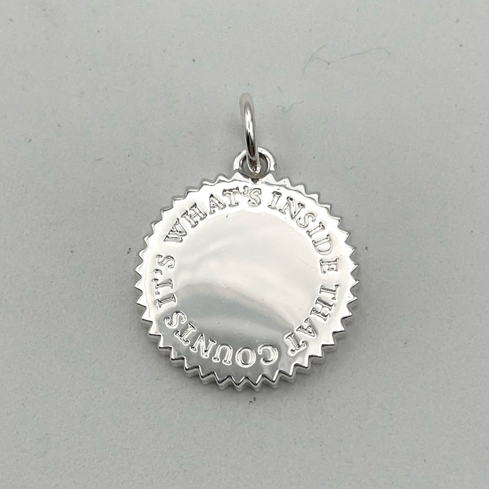 India Hicks Silver Tone Token Charm It’s What’s Inside That Counts Matruska Doll